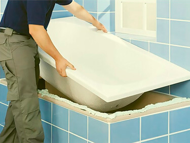 наливна ванна